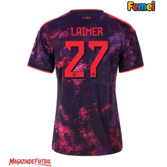 Bayern Munich Konrad Laimer #27 Tricou Fotbal Replică 2026-27 Femei Treilea